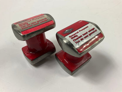 (2) Vaper 15087 General Purpose Dolly Dollies - Auto Dent Repair & Metal Forming