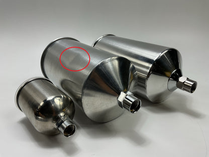 SCRATCH & DENT, SEE ACTUAL PHOTOS - Vaper 19220 HVLP Triple Set-Up Spray Gun Kit