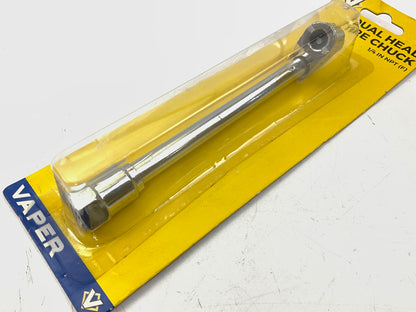 Vaper 19324 Dual Head Tire Air Chuck - Female 1/4'' NPT, 6'' Long