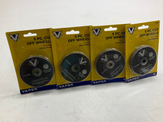 Vaper 19336 3'' X 1/16'' Cut-Off Wheel - 20 Pieces