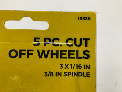 Vaper 19336 3'' X 1/16'' Cut-Off Wheel - 20 Pieces