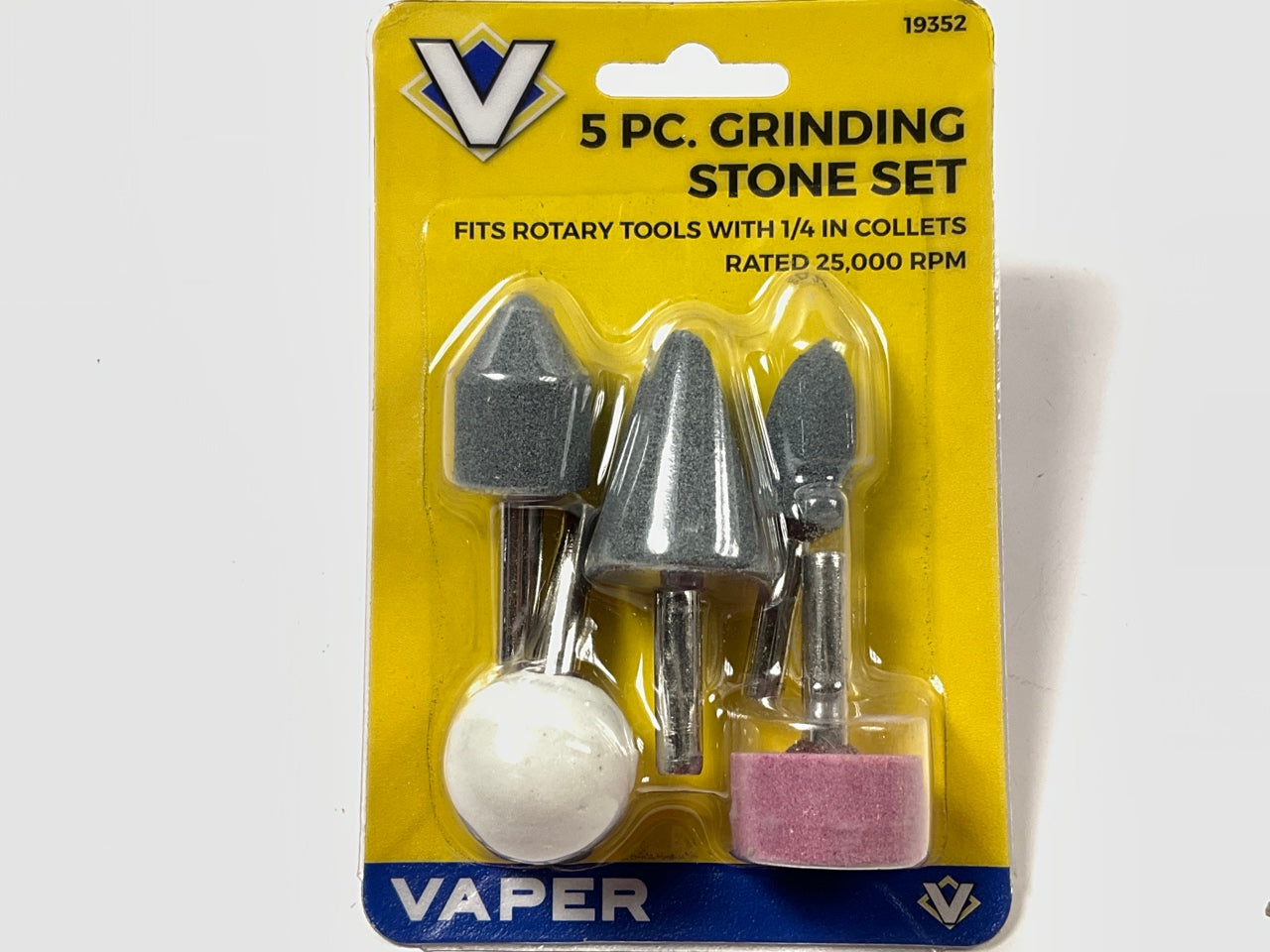 Titan Tools Vaper 19352 Grinding Stone Assortment - 5 Piece