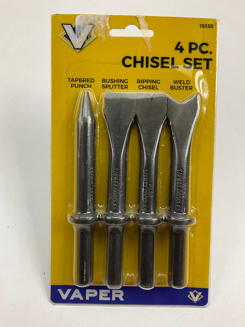 Titan Tools Vaper 19355 Air Chisel Set - 4 Piece