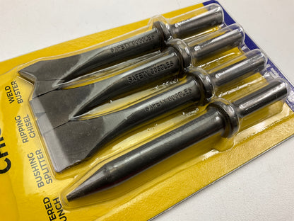 Titan Tools Vaper 19355 Air Chisel Set - 4 Piece