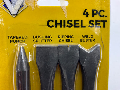 Titan Tools Vaper 19355 Air Chisel Set - 4 Piece