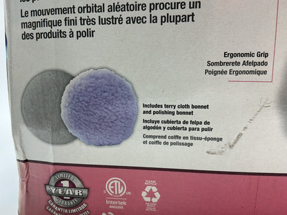 Vaper 22610 10'' Random Orbital Buffer Polisher, 3000 RPM