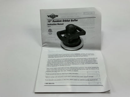 Vaper 22610 10'' Random Orbital Buffer Polisher, 3000 RPM