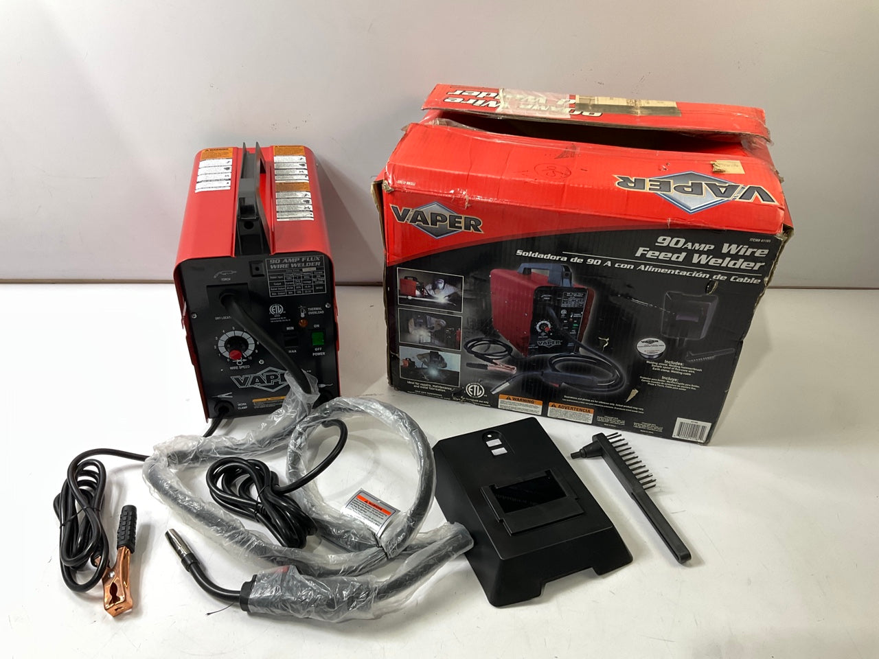 Vaper 41185 120V 90A Gasless Flux-Core Welder