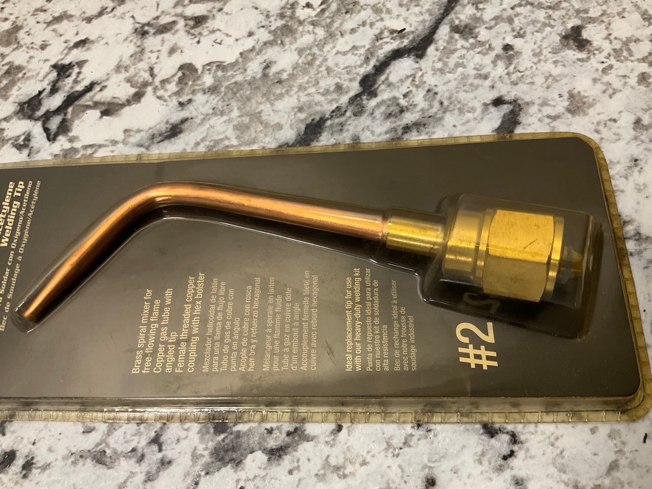 VAPER 41193  #2 Oxygen/Acetylene Welding Brazing Torch Tip