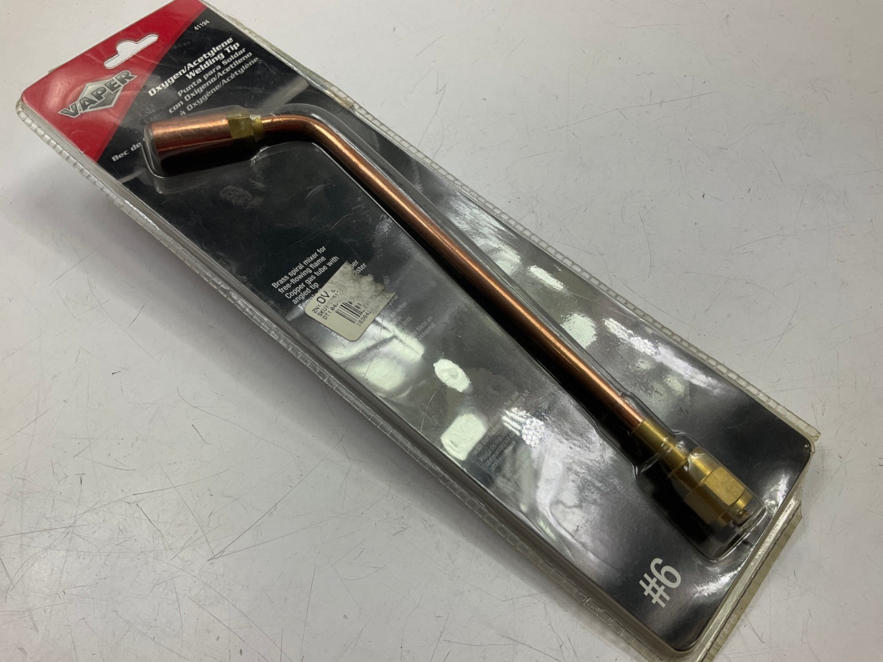 VAPER 41194 #6 Oxygen / Acetylene Welding Tip