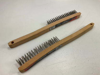 (10) Vaper 41229 Stainless Steel Wire Brush For Cleaning Metal / Welding