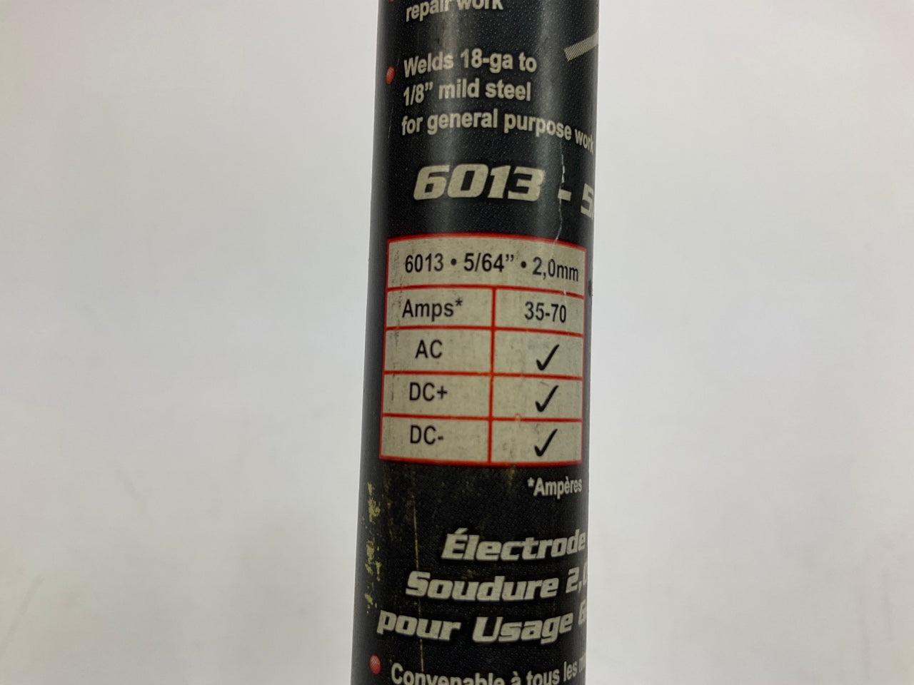 (5) Titan Vaper 41231 5/64'' General Purpose Welding Rod, 1/2 Lbs.