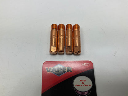 VAPER 41251 4-Piece MIG Welder Contact Tip Set,  0.035''