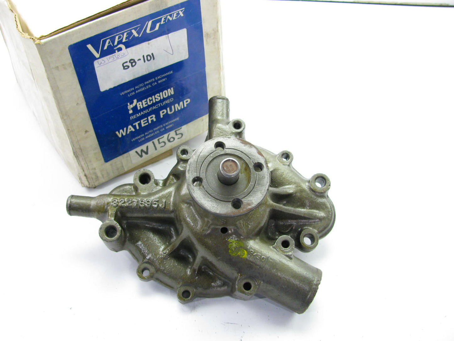 Vapex 58-101 OE Reman  Water Pump