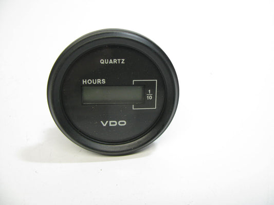 VDO Black DC Hourmeter LCD Gauge - 52mm - 10-32V - BULK PACKED - Hour Meter