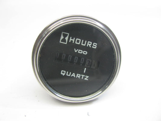 VDO A2C59517125 Hour Meter Gauge - 2'' ROUND Mounting Hole - Hourmeter