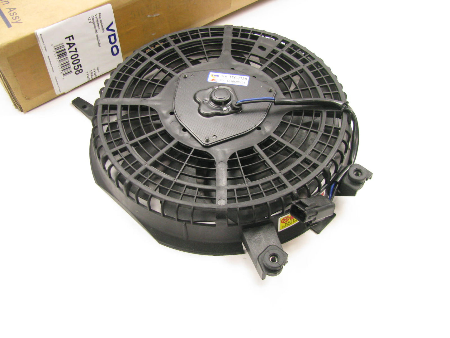 VDO FA70058 Engine Cooling Fan Assembly for 1990-1994 323, 1990-1995 Protege