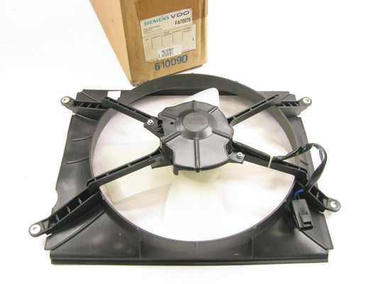 VDO FA70076 A/C Condenser Fan For 1992-1996 Toyota Camry 2.2L 4-CYL.