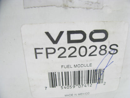 VDO FP22028S Electric Fuel Pump Module Assembly