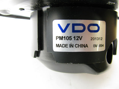 VDO PM105 HVAC Blower Motor Without Wheel - Front