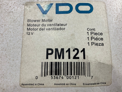 VDO PM121 HVAC Blower Motor Without Wheel for 1988-1989 LeSabre 1986 Corvette