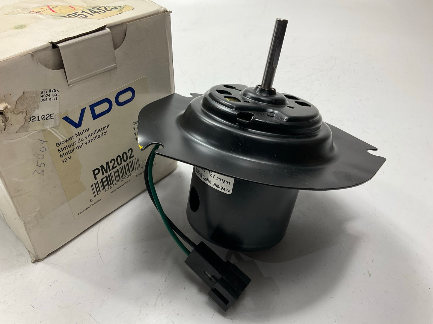 DENTED MOUNTING - HVAC Blower Motor - Front For 1997-2003 Dodge Van 1500/3500