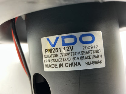 NEW UNBOXED VDO PM251 HVAC Blower Motor