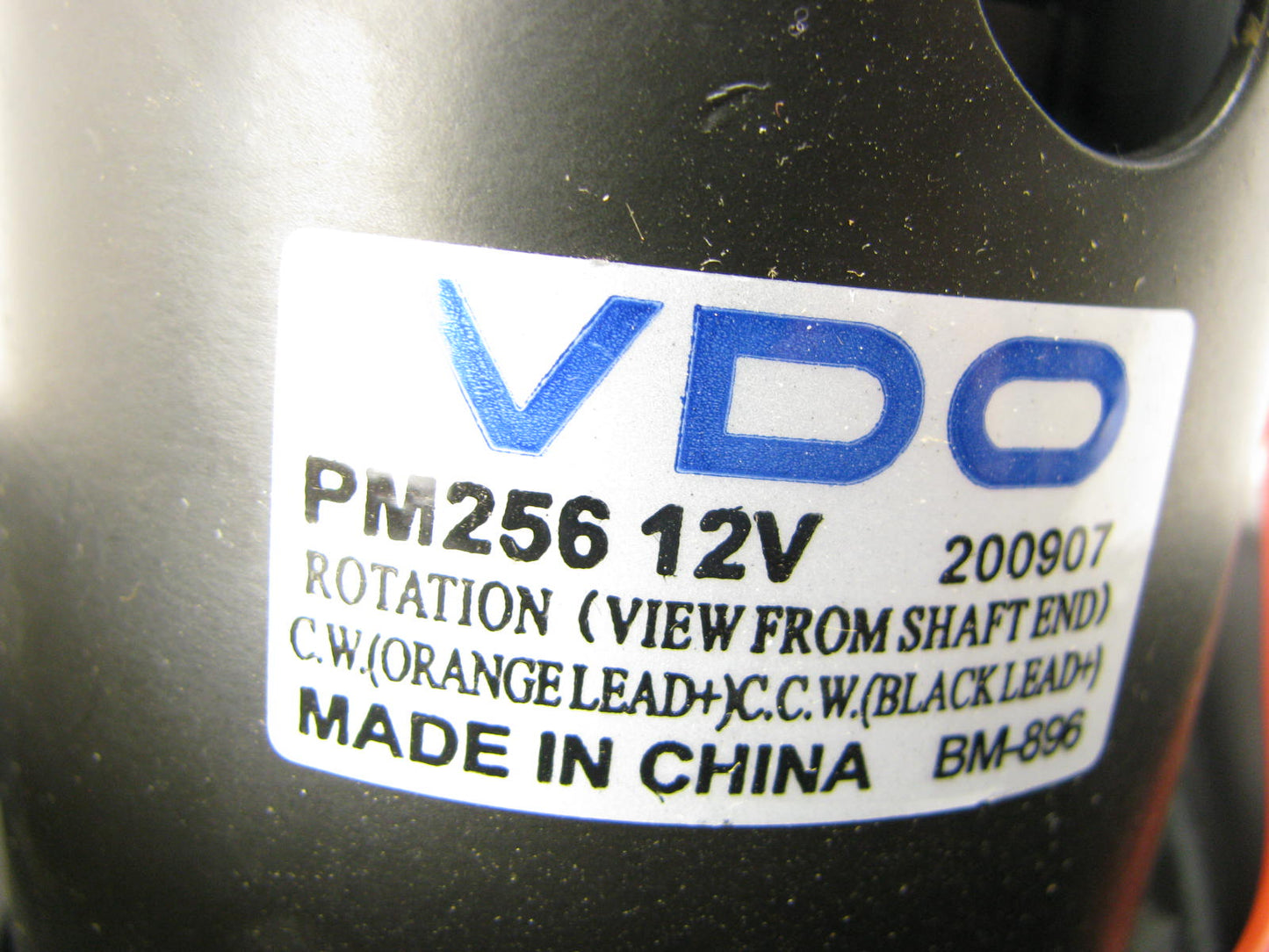 VDO PM256 HVAC Blower Motor