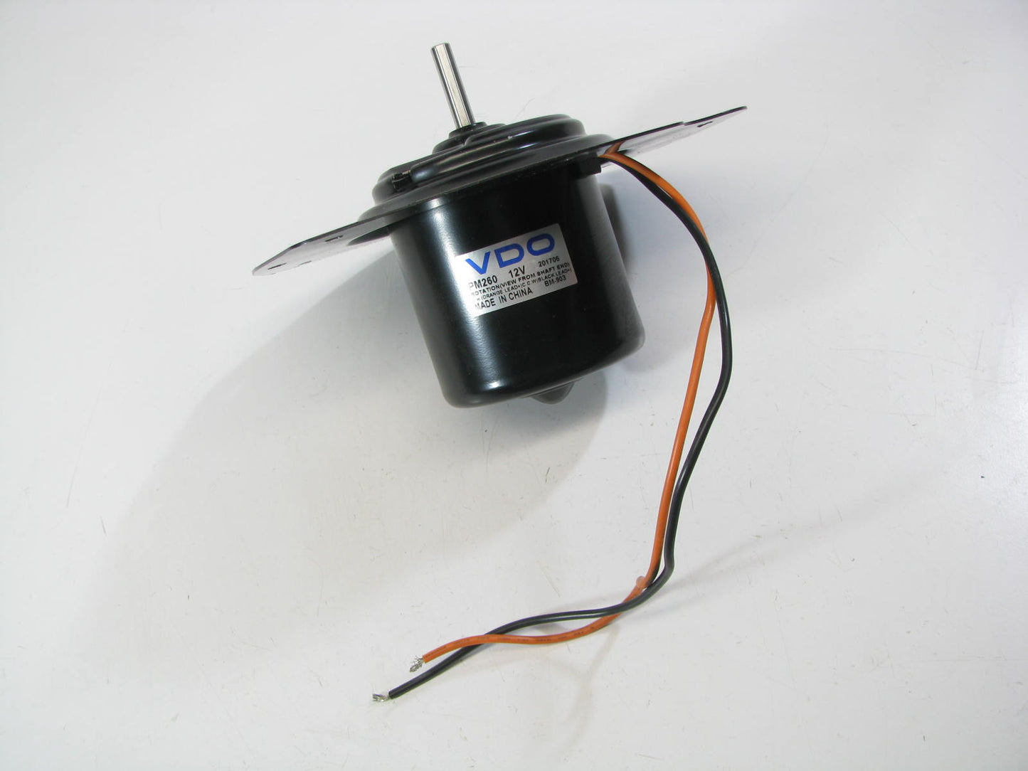 VDO PM260 HVAC Blower Motor Front W/O Wheel