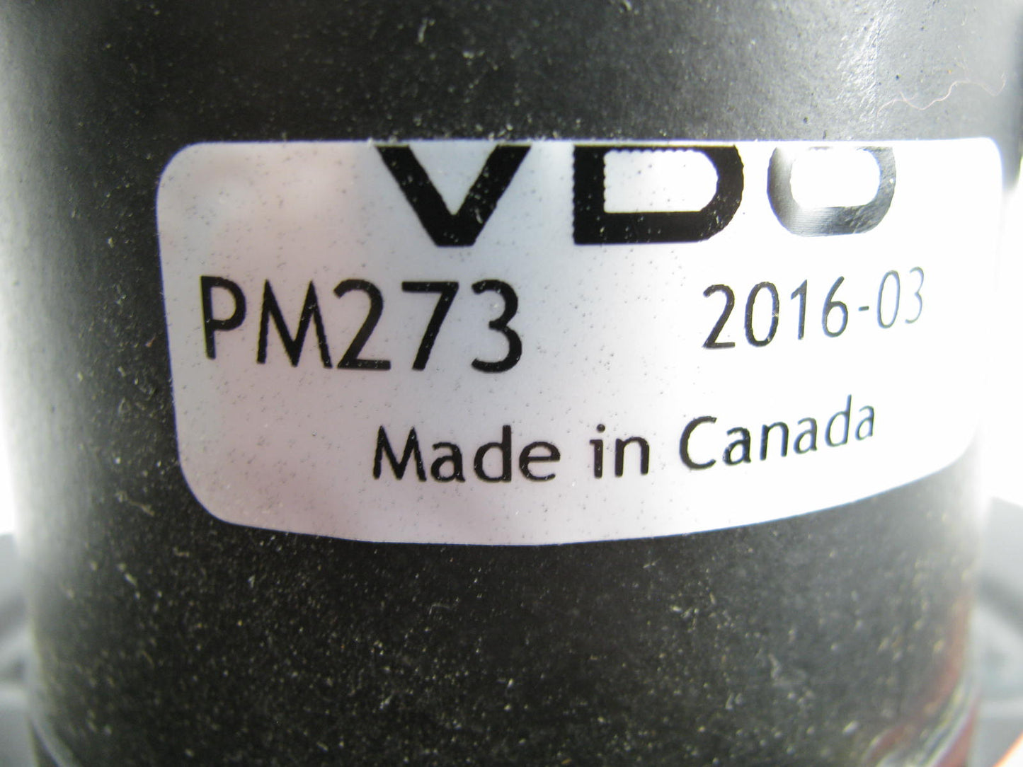 VDO PM273 HVAC Blower Motor Without Wheel - Front