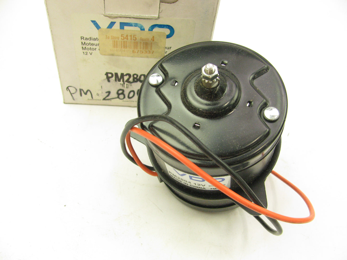 VDO PM2804 Blower Motor W/ O WHEEL