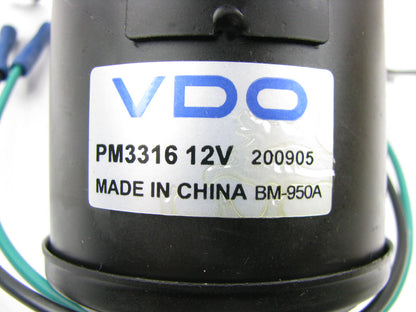 VDO PM3316 HVAC Blower Motor Without Wheel