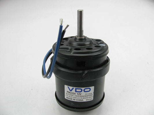 VDO PM3324 HVAC Blower Motor Without Wheel - Front