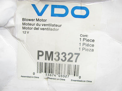 VDO PM3327 HVAC Blower Motor Front For 1993-1998 Villager & Quest