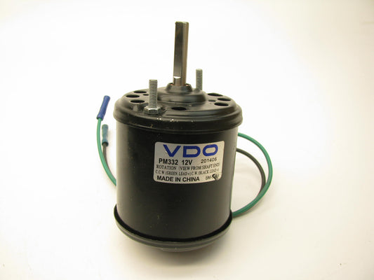 VDO PM332 HVAC Blower Motor Without Wheel - Front