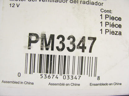 VDO PM3347 Engine Cooling Fan Motor