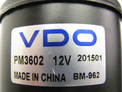 VDO PM3602 HVAC Blower Motor Without Wheel