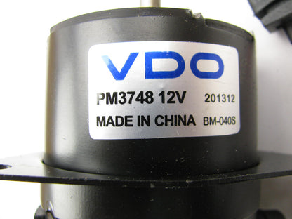 VDO PM3748 HVAC Blower Motor Without Wheel - Front