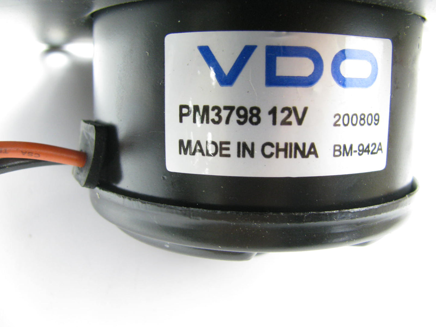 VDO PM3798 Blower Motor Without Wheel for 1995-2001 Ford Escort