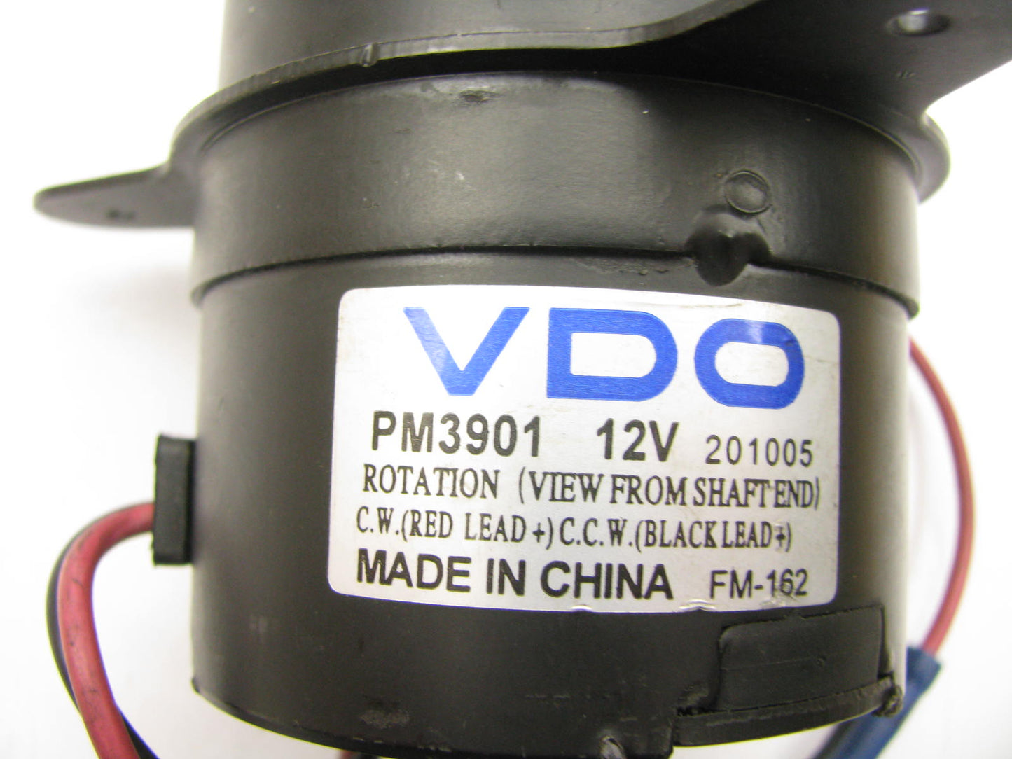 VDO PM3901 Engine Cooling Fan Motor