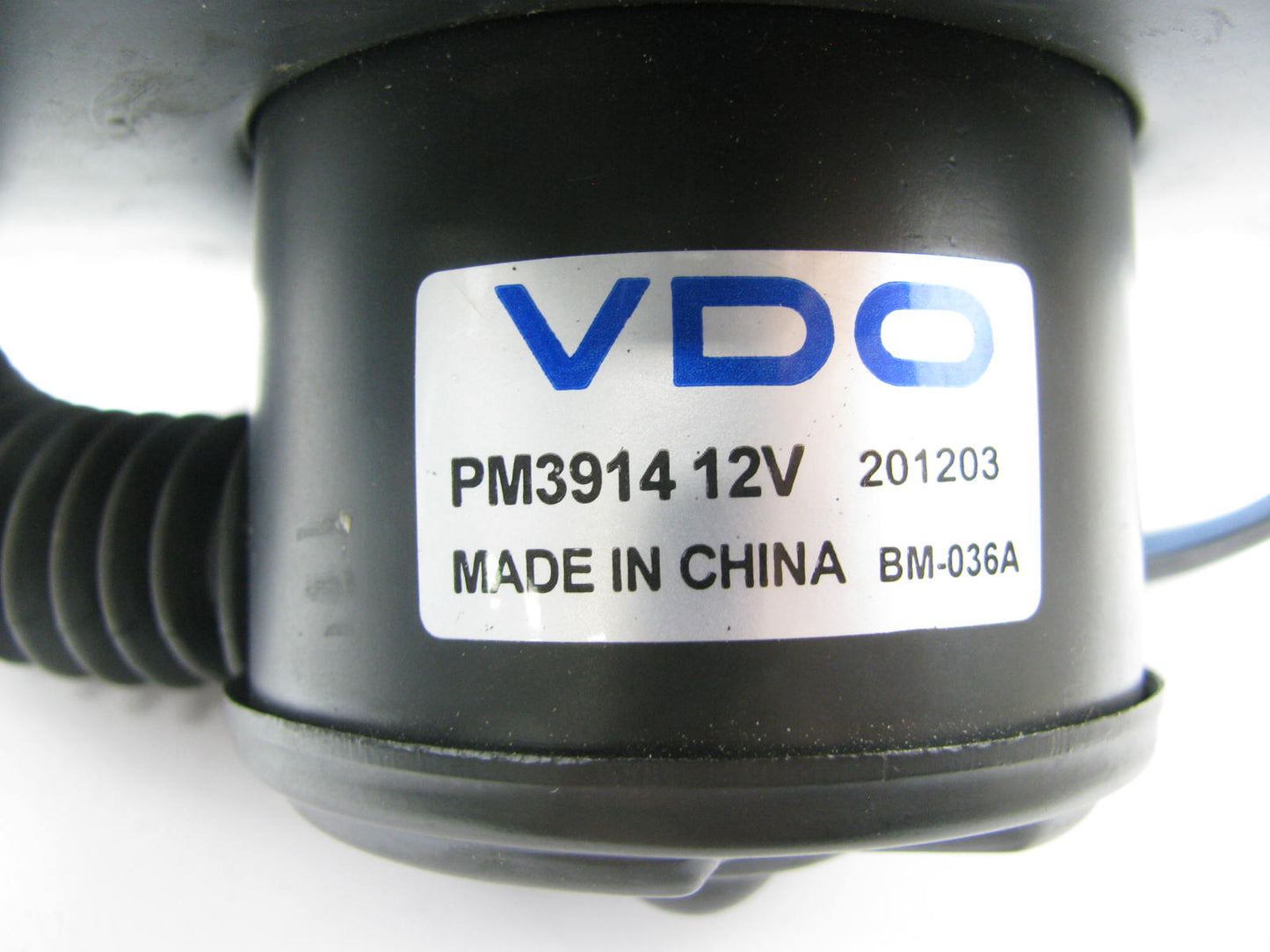 VDO PM3914 Front HVAC Blower Motor (WITHOUT WHEEL)