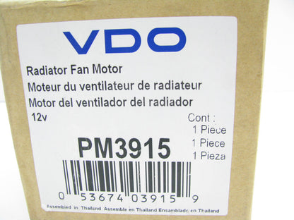 VDO PM3915 Engine Cooling Radiator Fan Motor