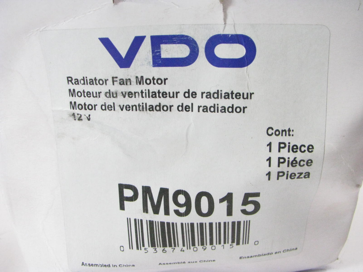 VDO PM9015 Engine Cooling Fan Motor For 1994-1995 Ford Mustang 3.8L-V6