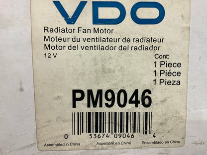 VDO PM9046 Engine Cooling Fan Motor