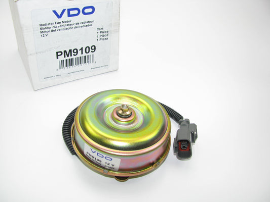 VDO PM9109 A/C Condenser Fan Motor For 1999-2000 Honda Civic