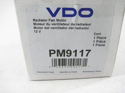 VDO PM9117 Engine Cooling Fan Motor 2000-2004 Toyota Avalon 3.0L-V6