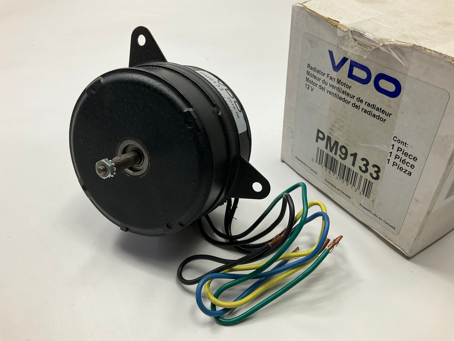 VDO PM9133 Radiator Fan Motor For 1990-1994 Mazda Protege, 323
