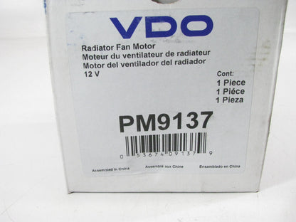 VDO PM9137 Engine Cooling Fan Motor