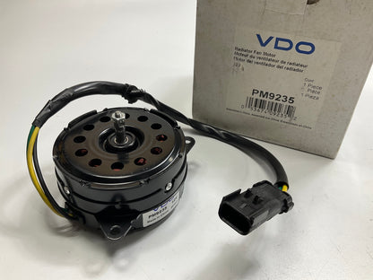 VDO PM9235 Engine Cooling Fan Motor - Right / Passenger Side