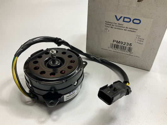 VDO PM9235 Engine Cooling Fan Motor - Right / Passenger Side